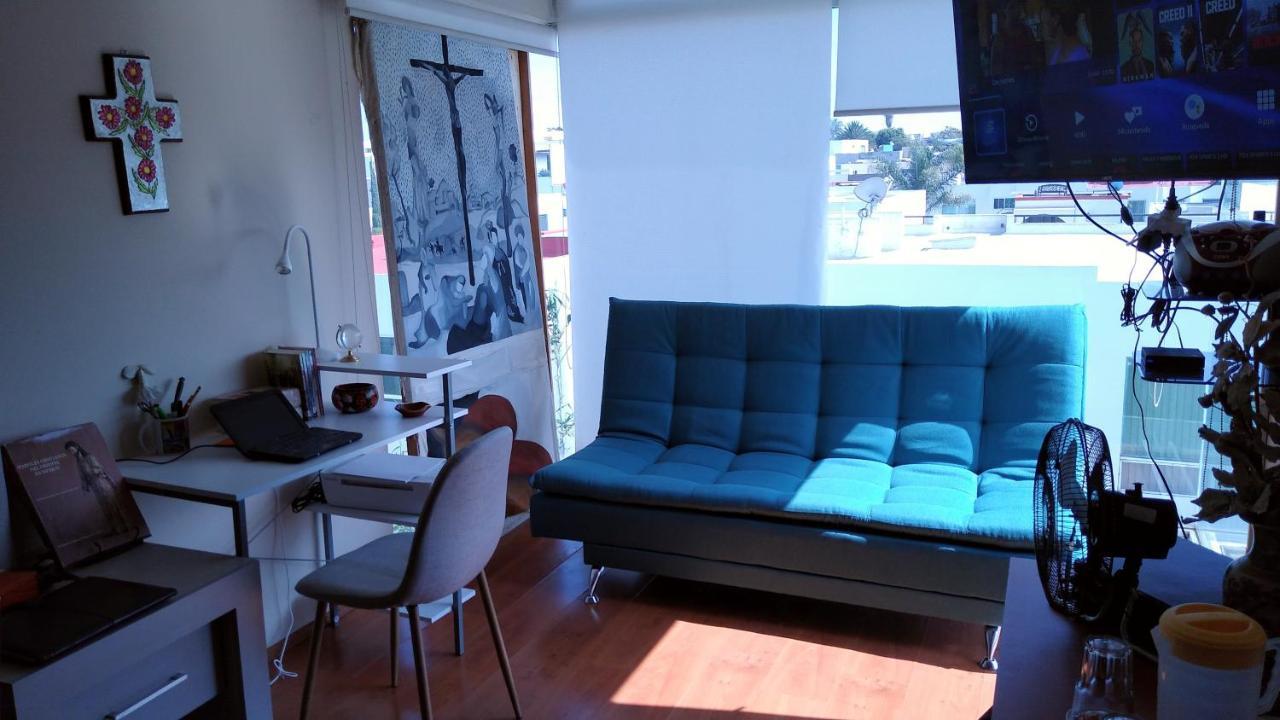 Habitacion Matrimonial Con Cama Y Sofa Para Cuatro Personas Tlaxcalancingo Exterior photo